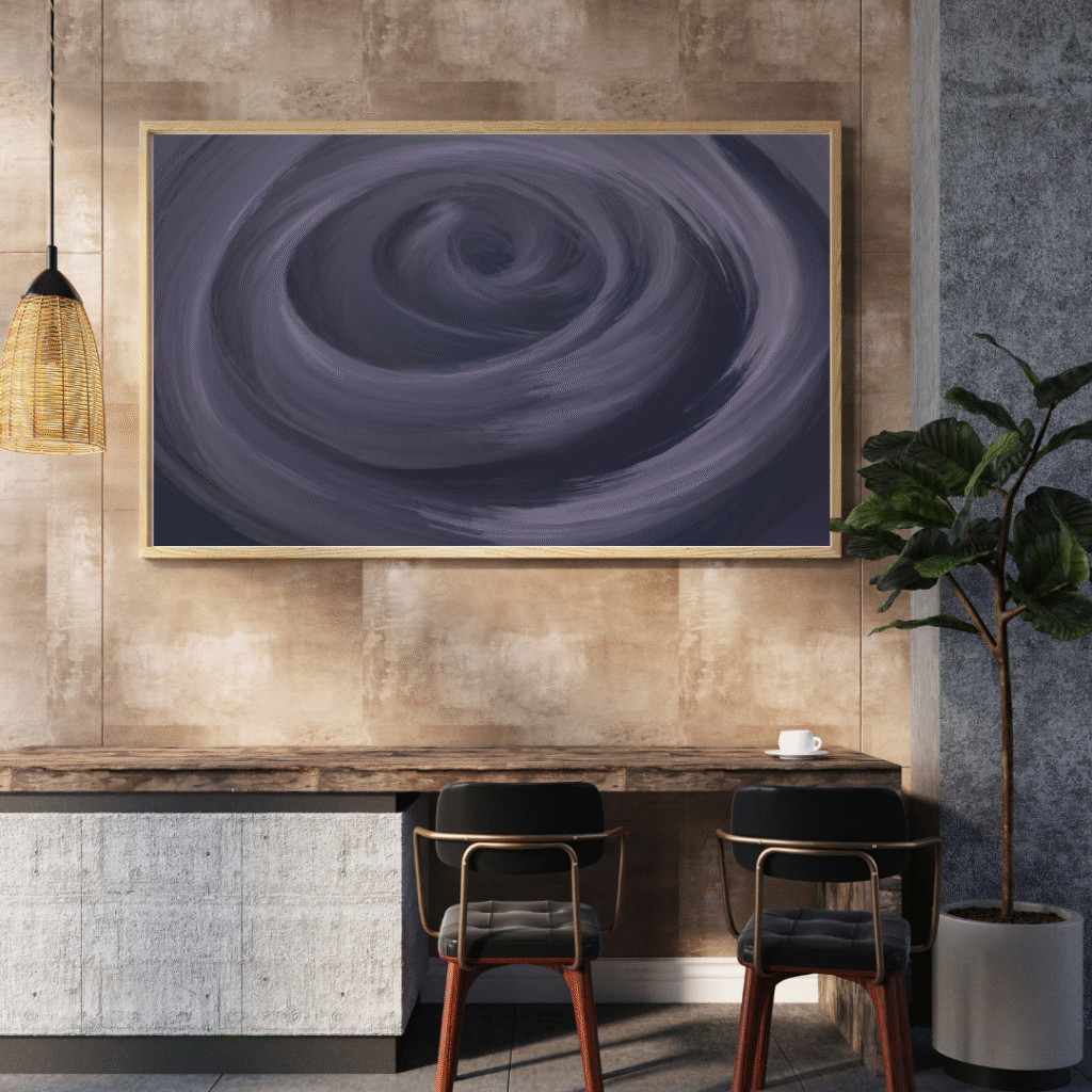 into the purple haze - exclusive painting