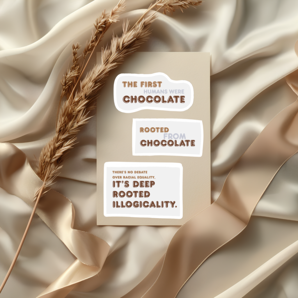 chocolate love stickers